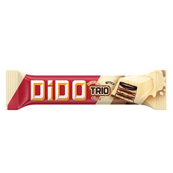 Ülker Dido Trio Beyaz Çikolata Kaplamalı Gofret (36,5 g)