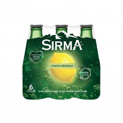 Sırma Limon Aromalı Doğal Maden Suyu (6 x 200 ml) ❌❌❌