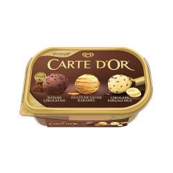 Algida Carte d'Or Classic İsviçre Çikolatası, Karamel & Muzlu Dondurma (850 ml) ❌❌❌