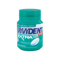 Vivident Extra Sakız Mentol&Nane Aromalı Şişe (66 g)