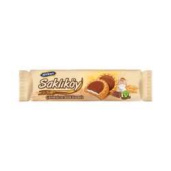 Ülker Saklıköy Çikolatalı ve Sütlü Kremalı Bisküvi (100 g)