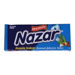 Nazar Damla Sakız Aromalı Şekersiz (5'li)